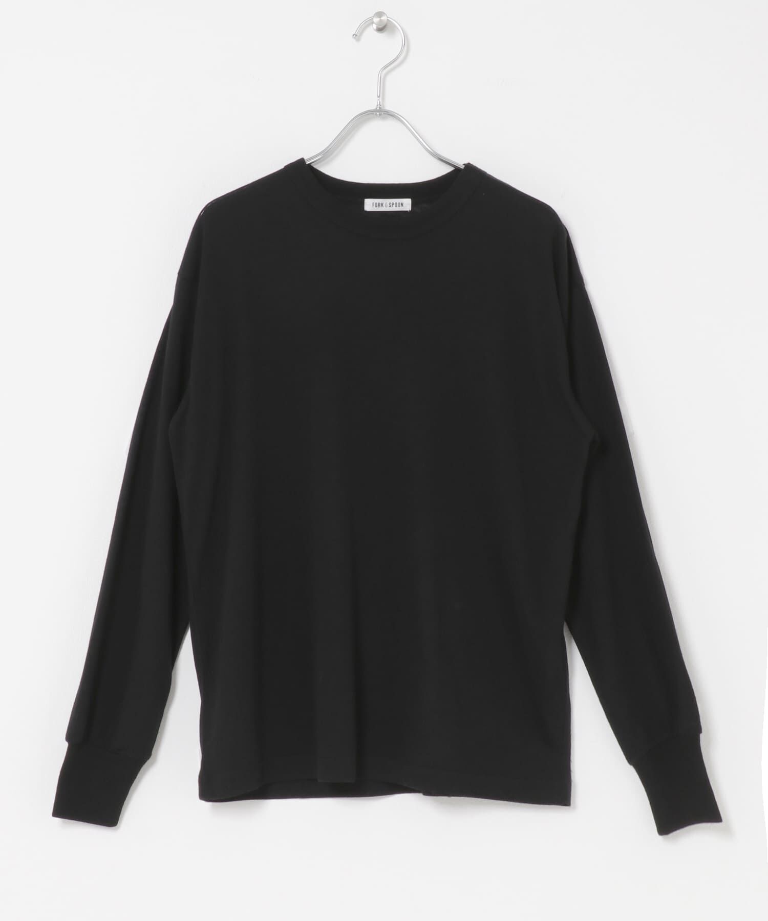 URBAN RESEARCH DOORS「FORK&SPOON　ウール混クルーネックカットソー」|Tシャツ・カットソー|