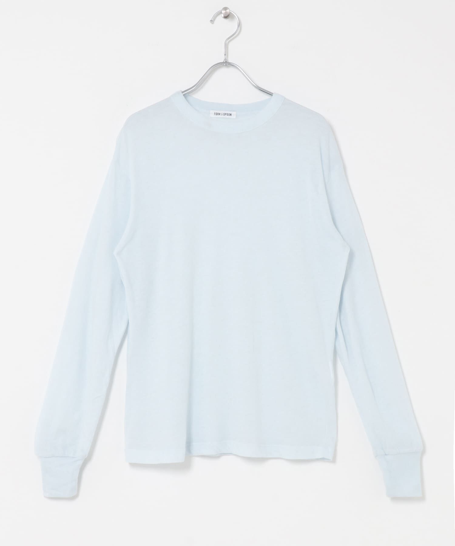 URBAN RESEARCH DOORS「FORK&SPOON　ウール混クルーネックカットソー」|Tシャツ・カットソー|