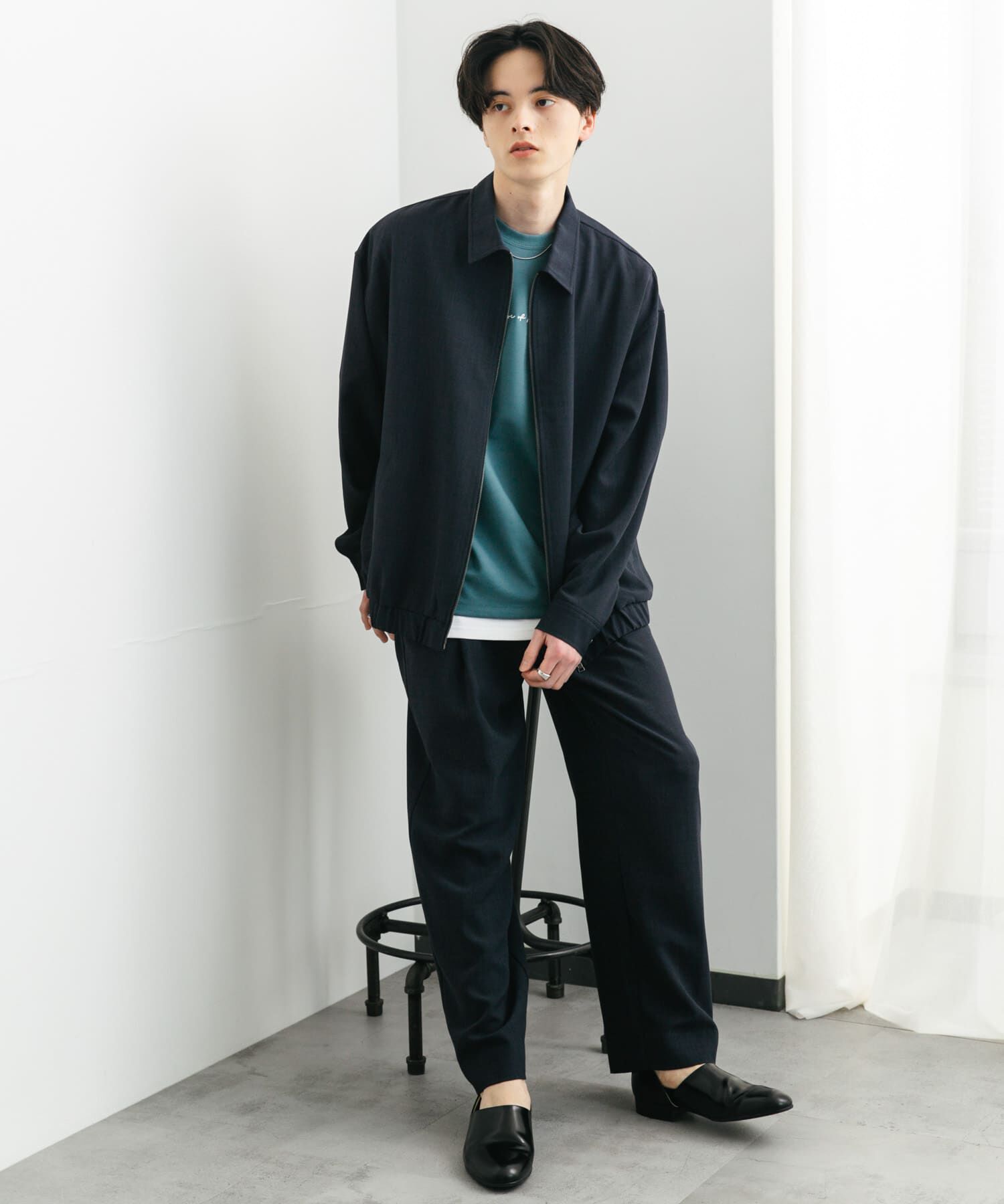 SENSE OF PLACE by URBAN RESEARCH「『UR TECH DRYLUXE』 リネンライクワイドパンツ」|その他|
