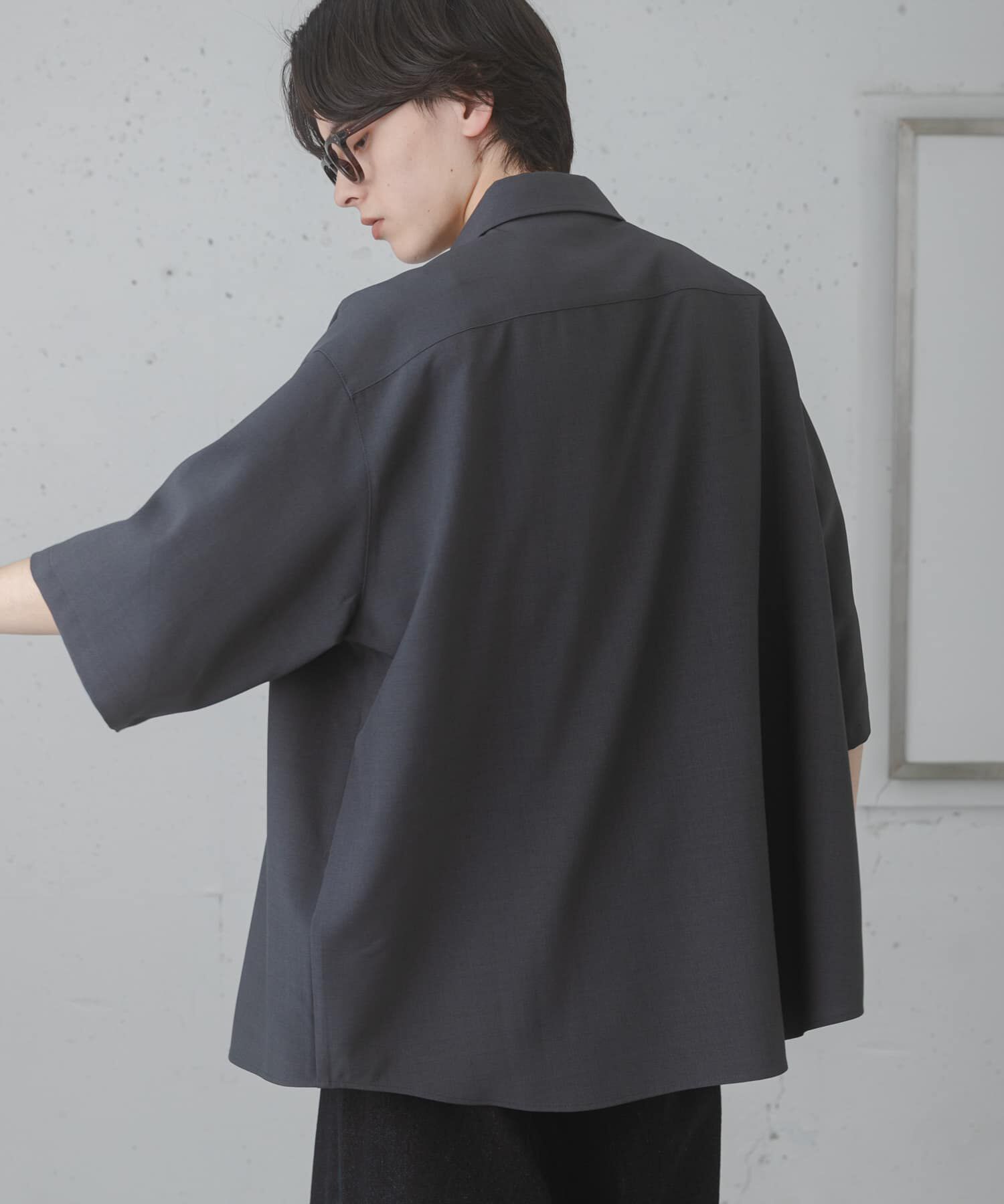 SENSE OF PLACE by URBAN RESEARCH「『ユニセックス』エクストラルーズショートスリーブシャツ」|シャツ・ブラウス|