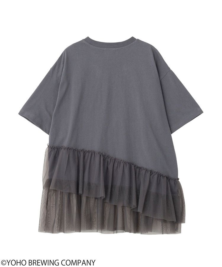 earth music&ecology「emae&times;水曜日のネコ　フリルTee」|Tシャツ・カットソー|