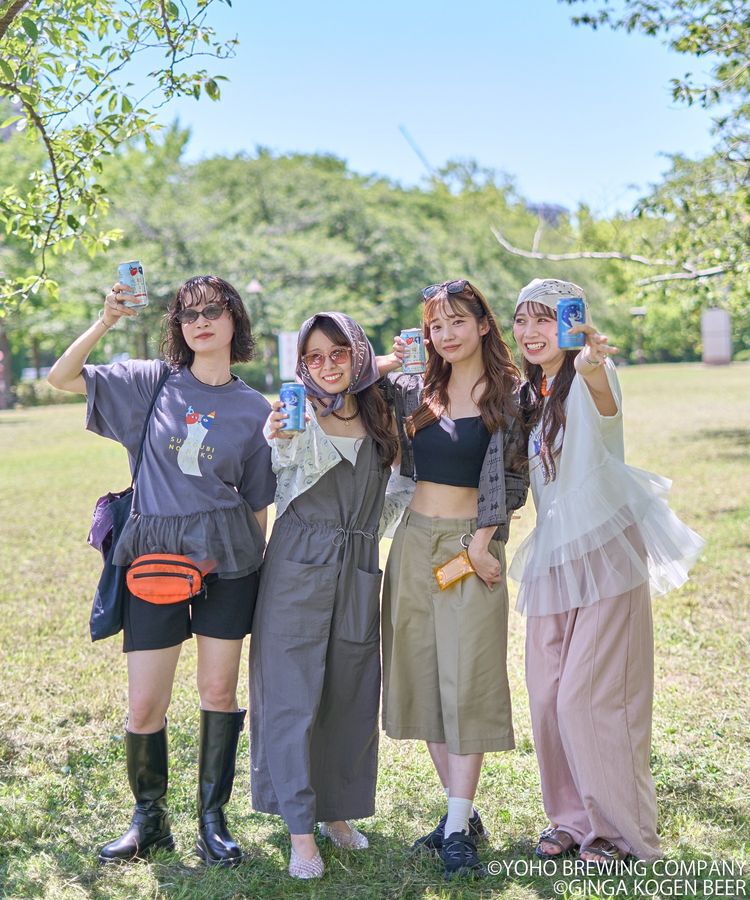 earth music&ecology「emae&times;銀河高原ビール　フリルTee」|Tシャツ・カットソー|