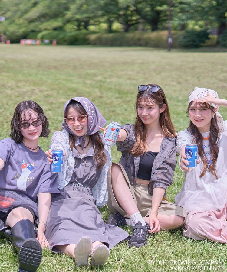 earth music&ecology「emae&times;銀河高原ビール　フリルTee」|Tシャツ・カットソー|