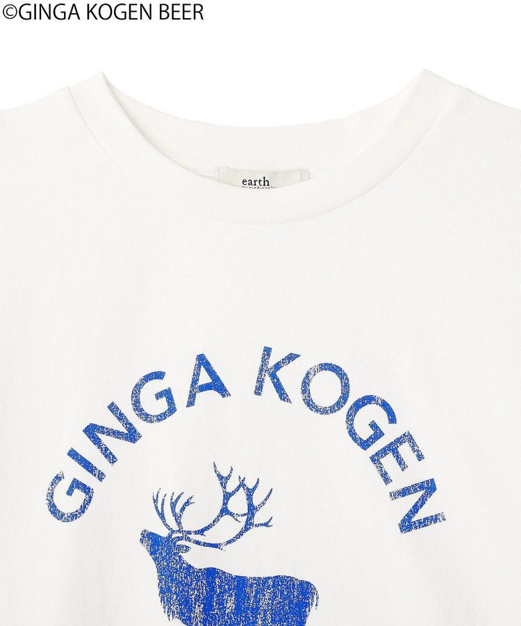 earth music&ecology「emae&times;銀河高原ビール　フリルTee」|Tシャツ・カットソー|