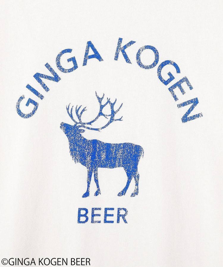 earth music&ecology「emae&times;銀河高原ビール　フリルTee」|Tシャツ・カットソー|