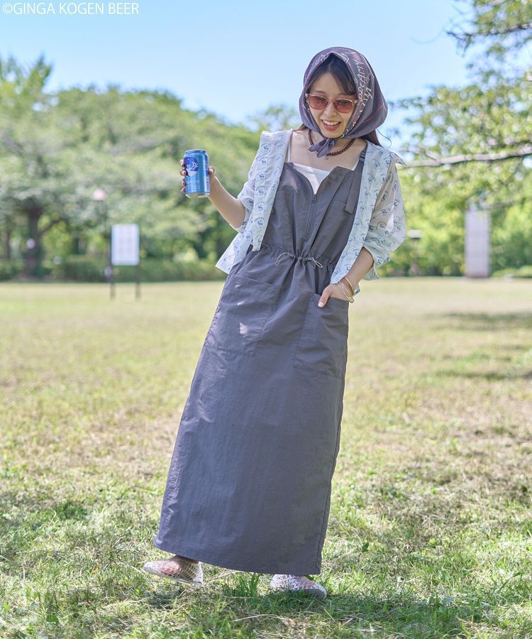 earth music&ecology「emae&times;銀河高原ビール　シアーシャツ」|シャツ・ブラウス|