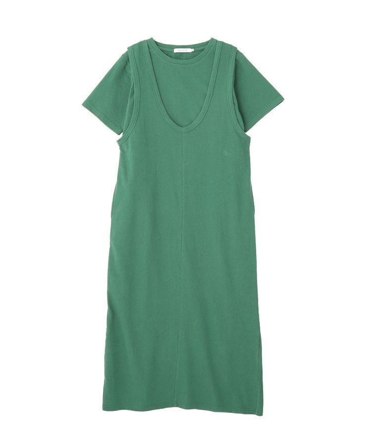 AMERICAN HOLIC「【2点セット】Tシャツ＋Uネックワンピース」|ワンピース|