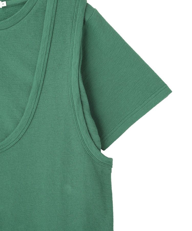 AMERICAN HOLIC「【2点セット】Tシャツ＋Uネックワンピース」|ワンピース|