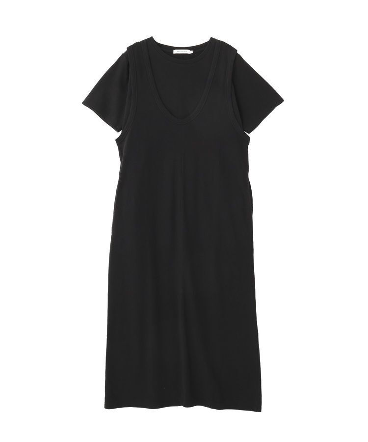 AMERICAN HOLIC「【2点セット】Tシャツ＋Uネックワンピース」|ワンピース|