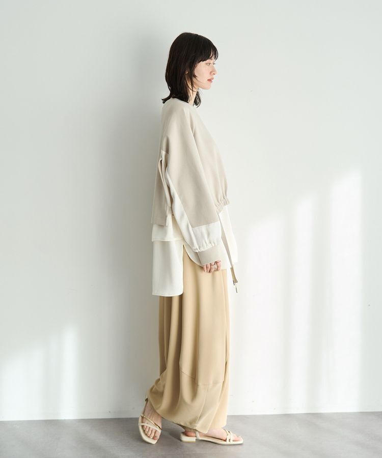 Editt by YECCA VECCA「コクーンドレープワイドパンツ」|その他|