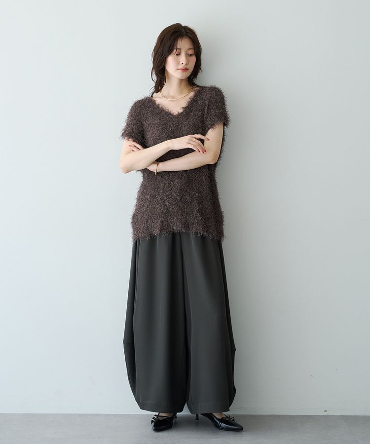 Editt by YECCA VECCA「コクーンドレープワイドパンツ」|その他|