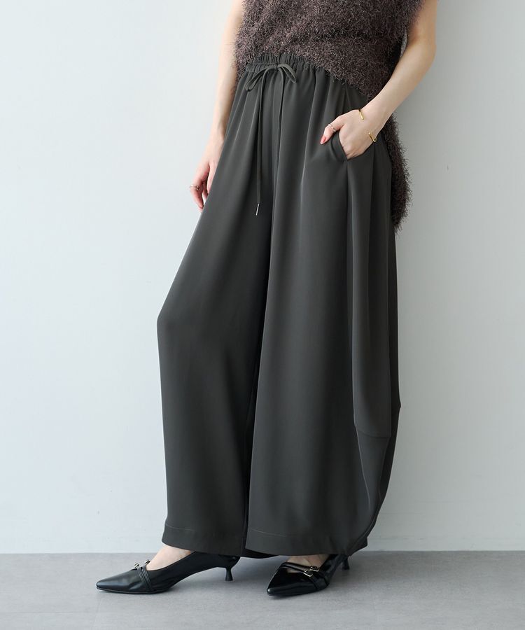 Editt by YECCA VECCA「コクーンドレープワイドパンツ」|その他|