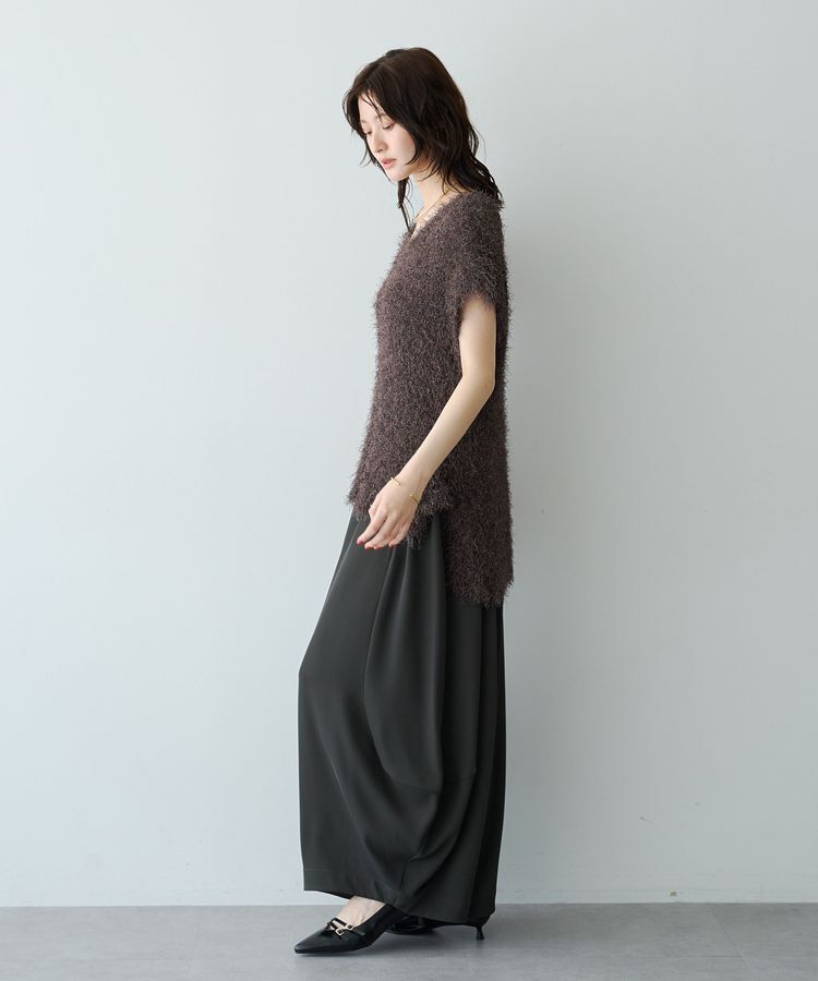 Editt by YECCA VECCA「コクーンドレープワイドパンツ」|その他|
