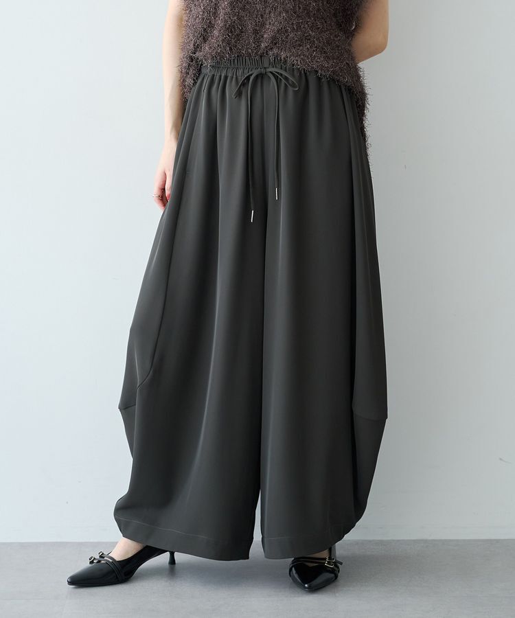 Editt by YECCA VECCA「コクーンドレープワイドパンツ」|その他|