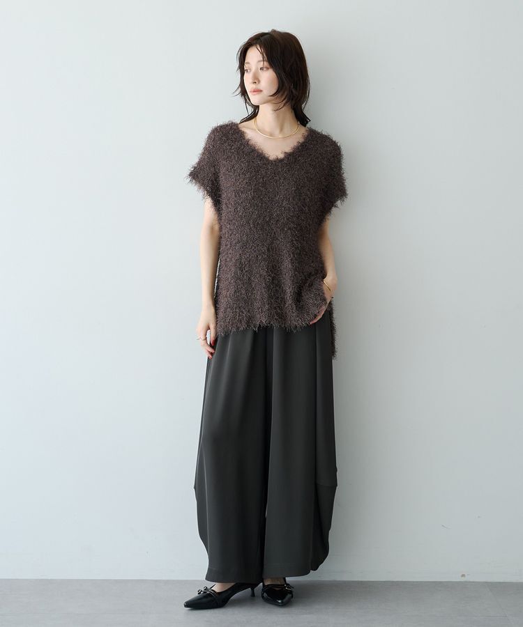 Editt by YECCA VECCA「コクーンドレープワイドパンツ」|その他|