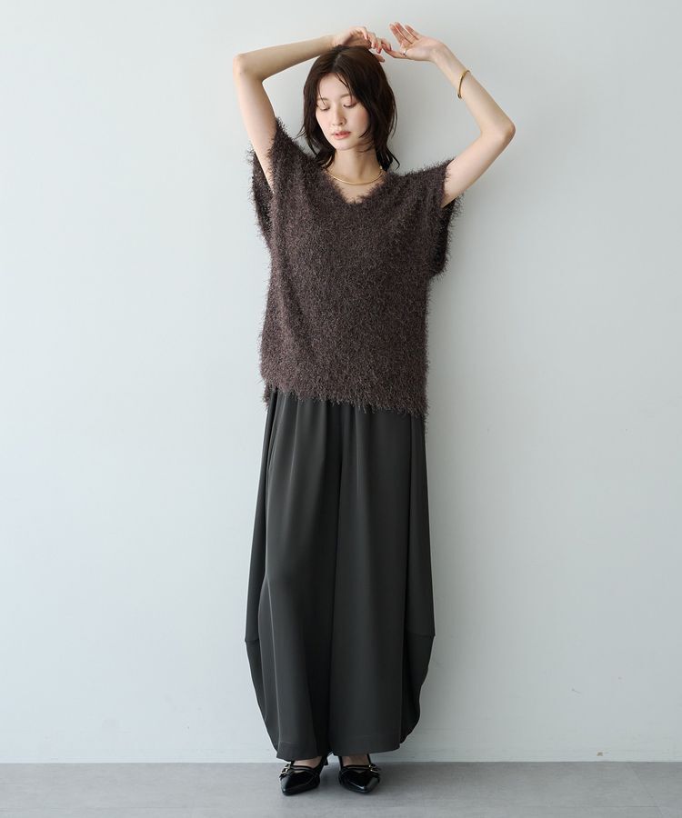 Editt by YECCA VECCA「コクーンドレープワイドパンツ」|その他|