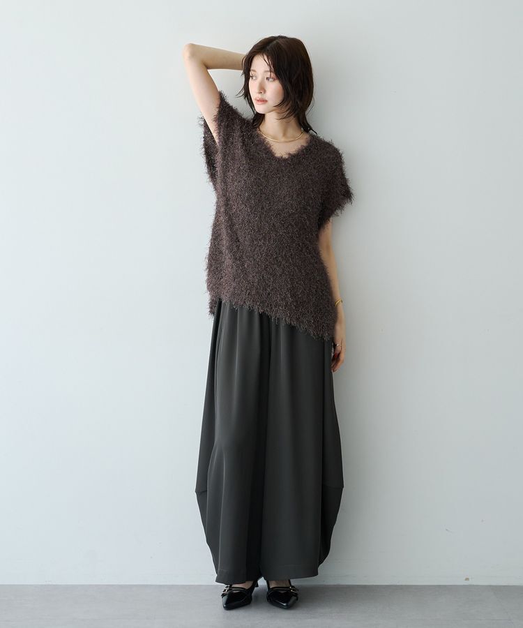 Editt by YECCA VECCA「コクーンドレープワイドパンツ」|その他|