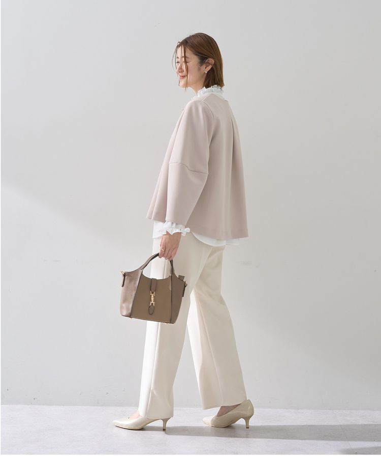 YECCA VECCA「サイドベルテッドハイウエストパンツ」|その他|