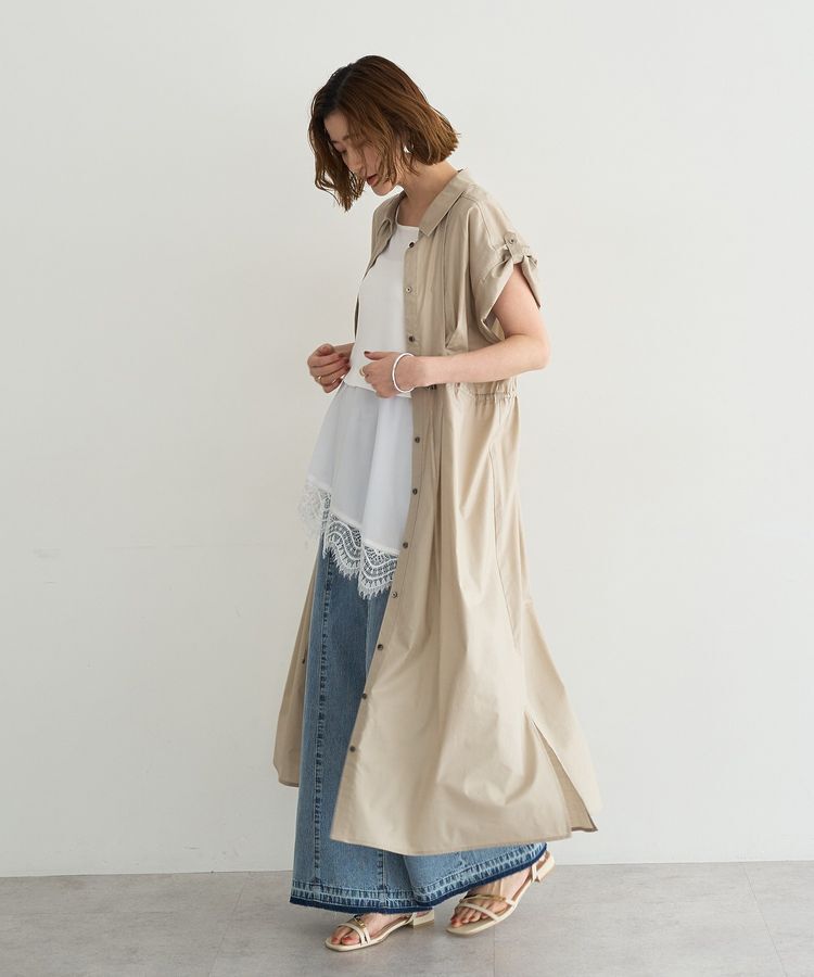 YECCA VECCA「2wayアシメデザインノースリーブブラウス」|シャツ・ブラウス|