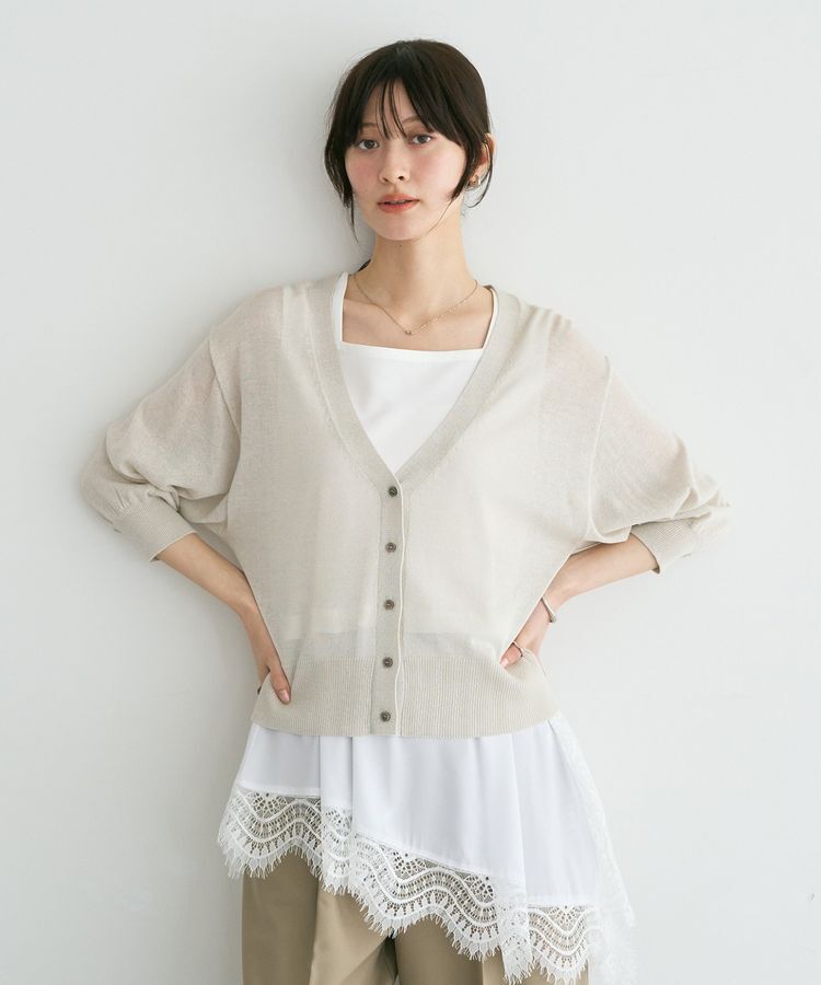 YECCA VECCA「2wayアシメデザインノースリーブブラウス」|シャツ・ブラウス|