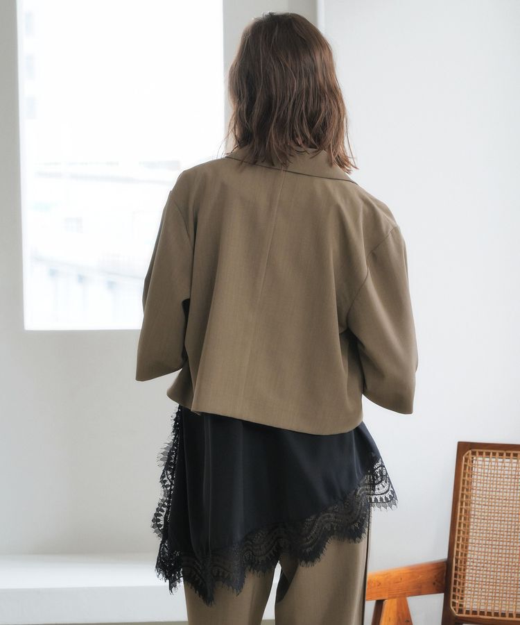 YECCA VECCA「2wayアシメデザインノースリーブブラウス」|シャツ・ブラウス|