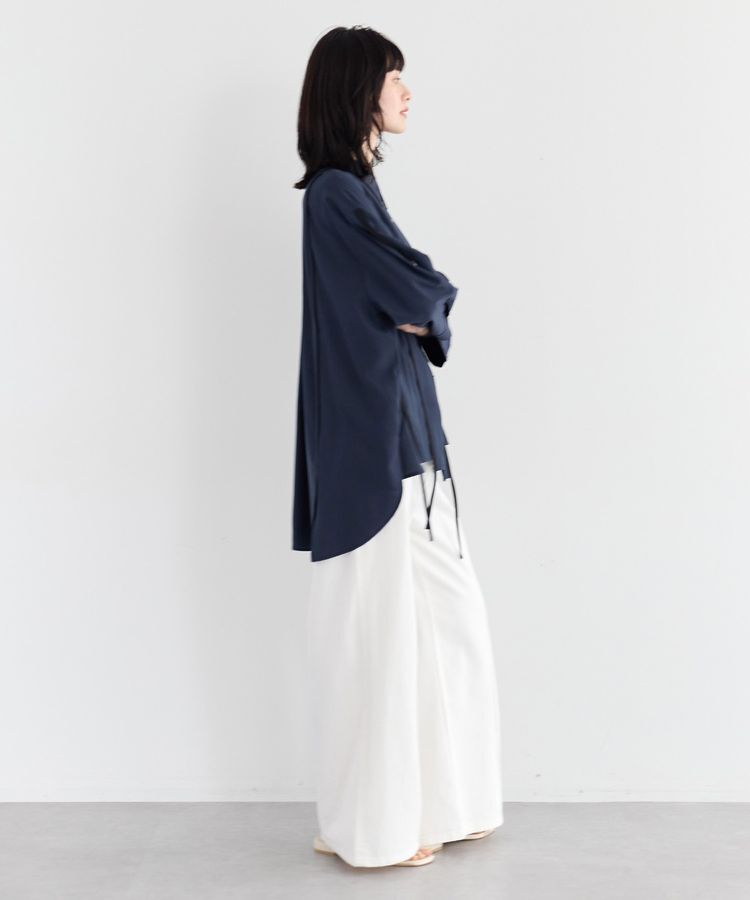 YECCA VECCA「綿麻バギーツイルパンツ」|その他|