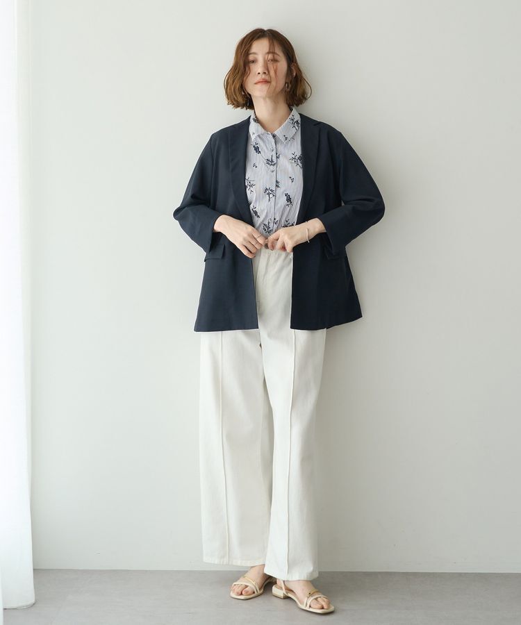 YECCA VECCA「綿麻バギーツイルパンツ」|その他|
