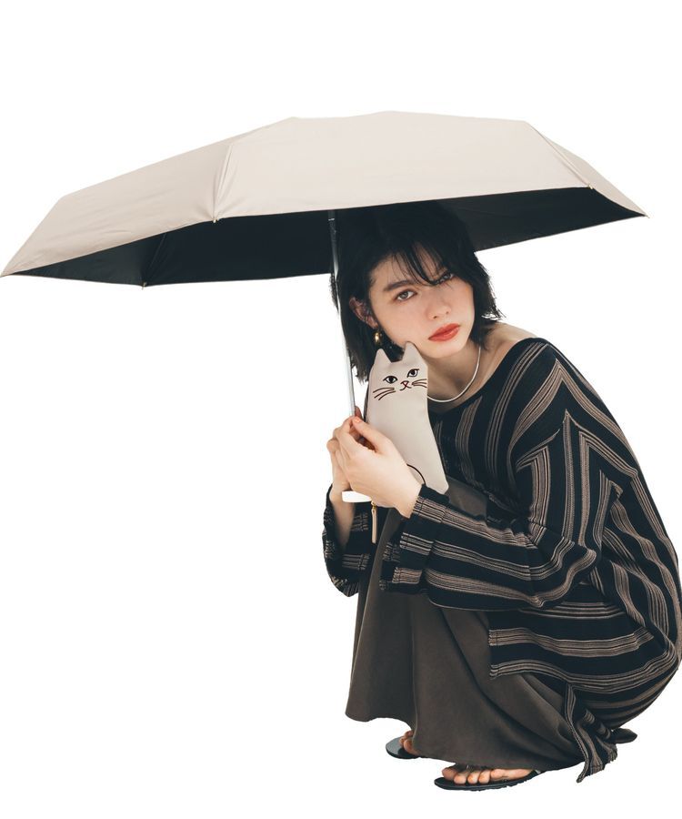 YECCA VECCA「【because】PUお出かけキャットミニ」|傘|