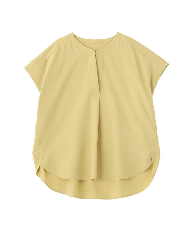 YECCA VECCA「【洗濯機洗い可/セットアップ可】サラサラスキッパーブラウス」|シャツ・ブラウス|