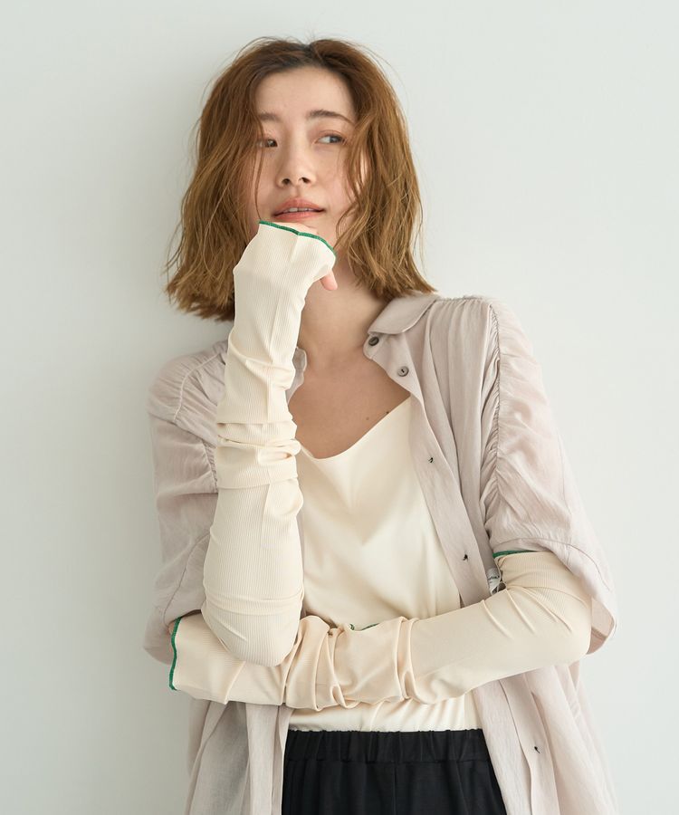 YECCA VECCA「【Wpc.】UVカット接触冷感アームカバー」|その他|Off White