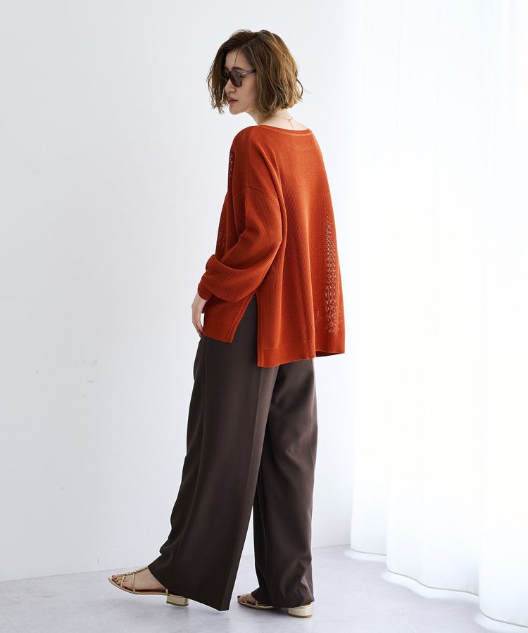 Editt by YECCA VECCA「メッシュルーズニット」|ニット・セーター|
