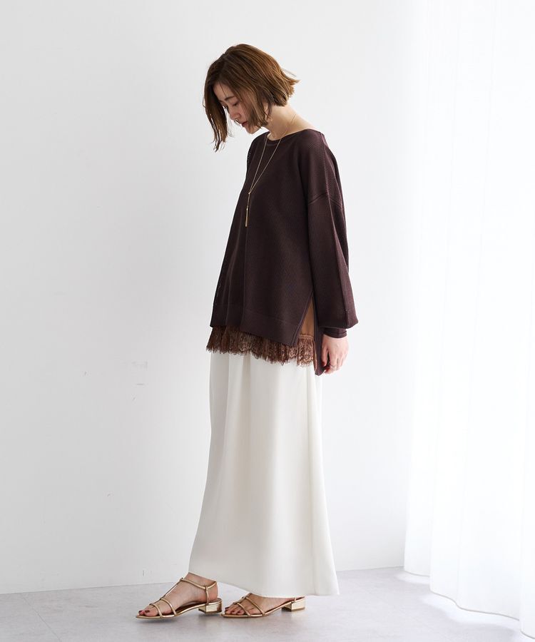 Editt by YECCA VECCA「メッシュルーズニット」|ニット・セーター|