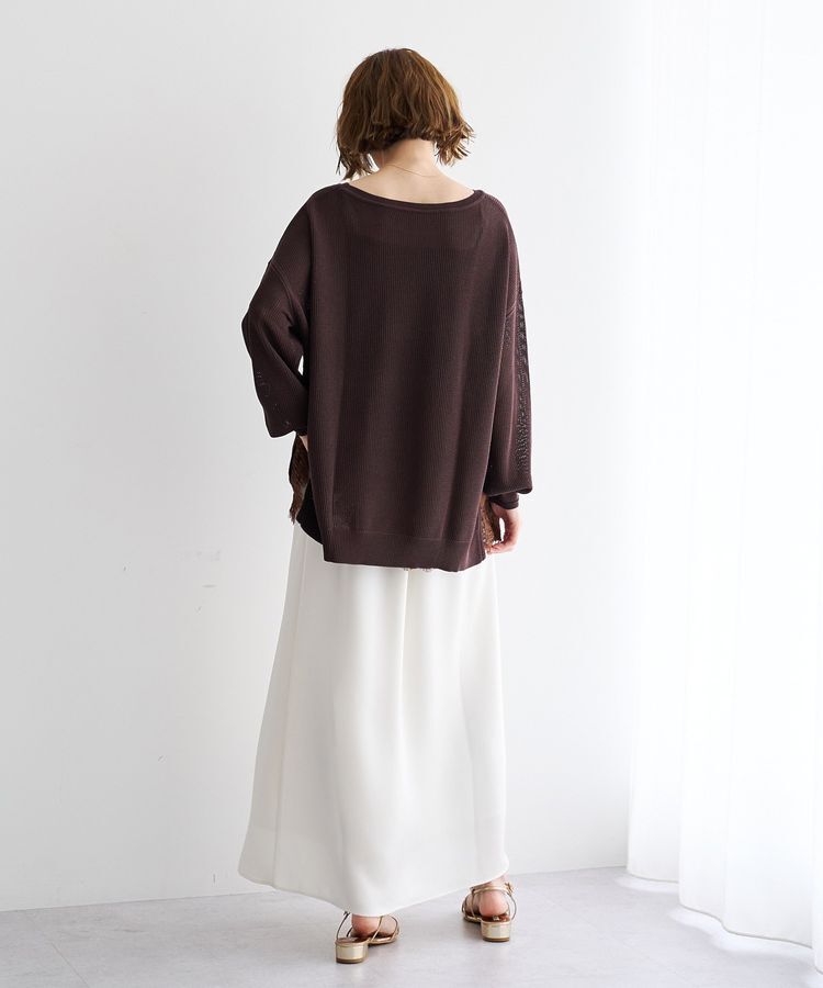 Editt by YECCA VECCA「メッシュルーズニット」|ニット・セーター|