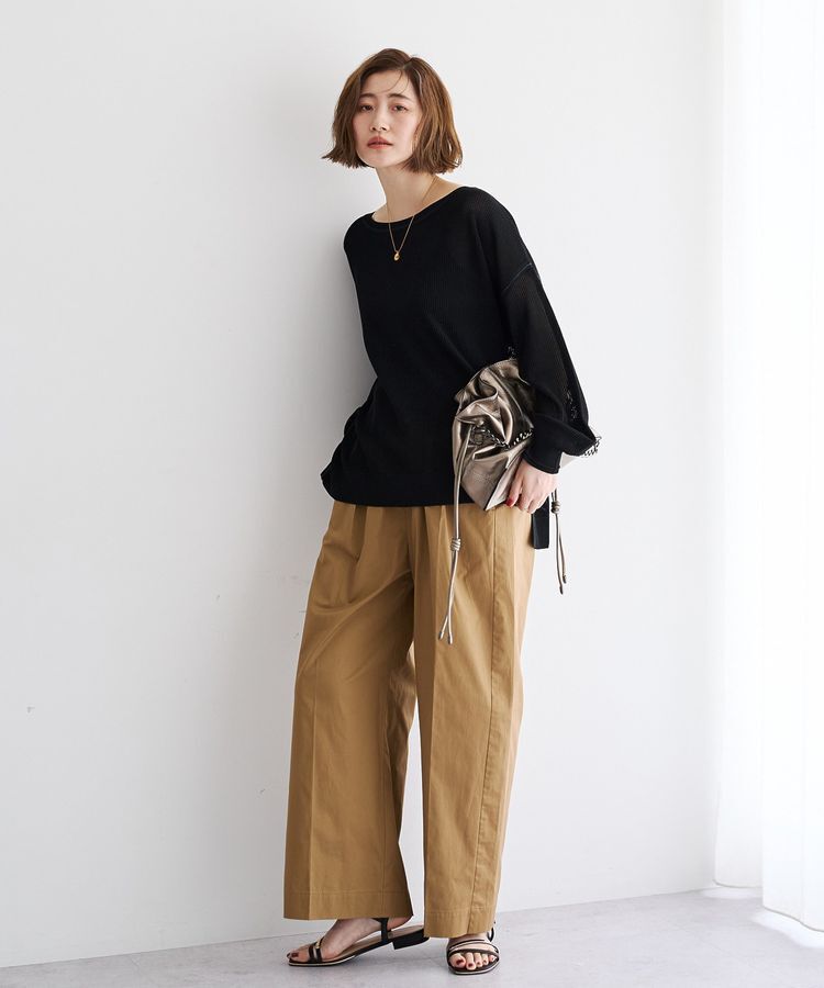 Editt by YECCA VECCA「メッシュルーズニット」|ニット・セーター|