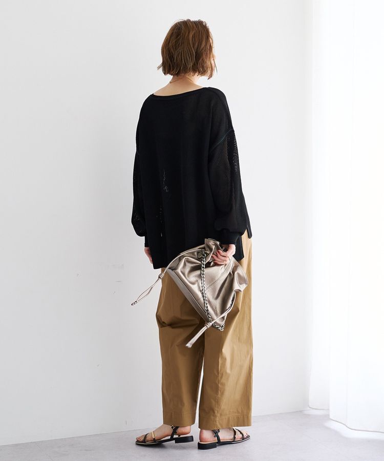 Editt by YECCA VECCA「メッシュルーズニット」|ニット・セーター|