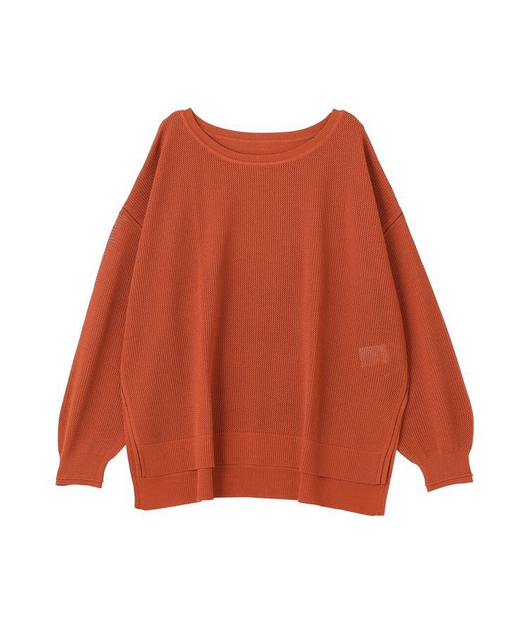 Editt by YECCA VECCA「メッシュルーズニット」|ニット・セーター|