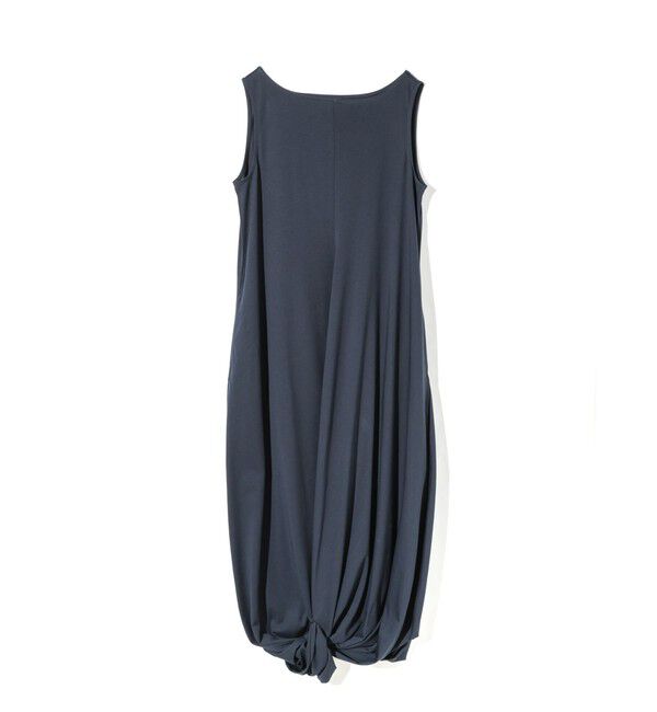 MIDIUMISOLID「MIDIUMISOLID for Ladies ジャージツイストヘムワンピース」|ワンピース|ネイビー