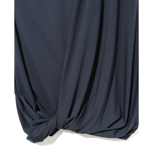 MIDIUMISOLID「MIDIUMISOLID for Ladies ジャージツイストヘムワンピース」|ワンピース|
