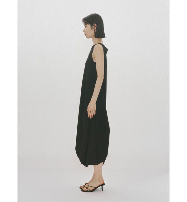 MIDIUMISOLID「MIDIUMISOLID for Ladies ジャージツイストヘムワンピース」|ワンピース|
