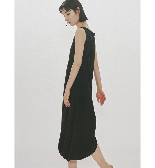 MIDIUMISOLID「MIDIUMISOLID for Ladies ジャージツイストヘムワンピース」|ワンピース|