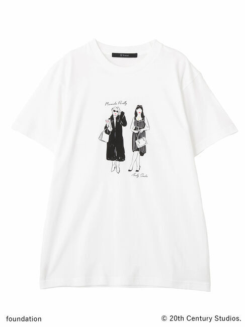 Te chichi「【プラダを着た悪魔】ミランダ&アンドレアTシャツ」|Tシャツ・カットソー|