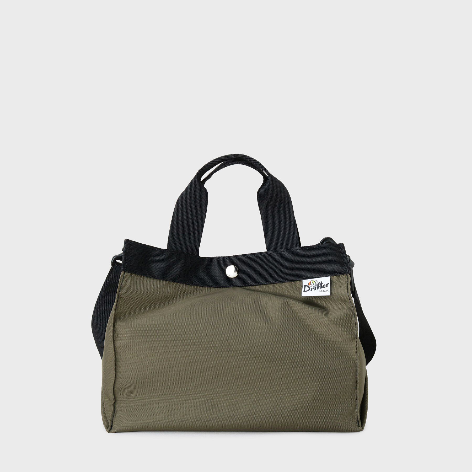 UNTITLED「【Drifter】FAIRPORT MEDIUM TOTE」|トートバッグ|カーキ(529)