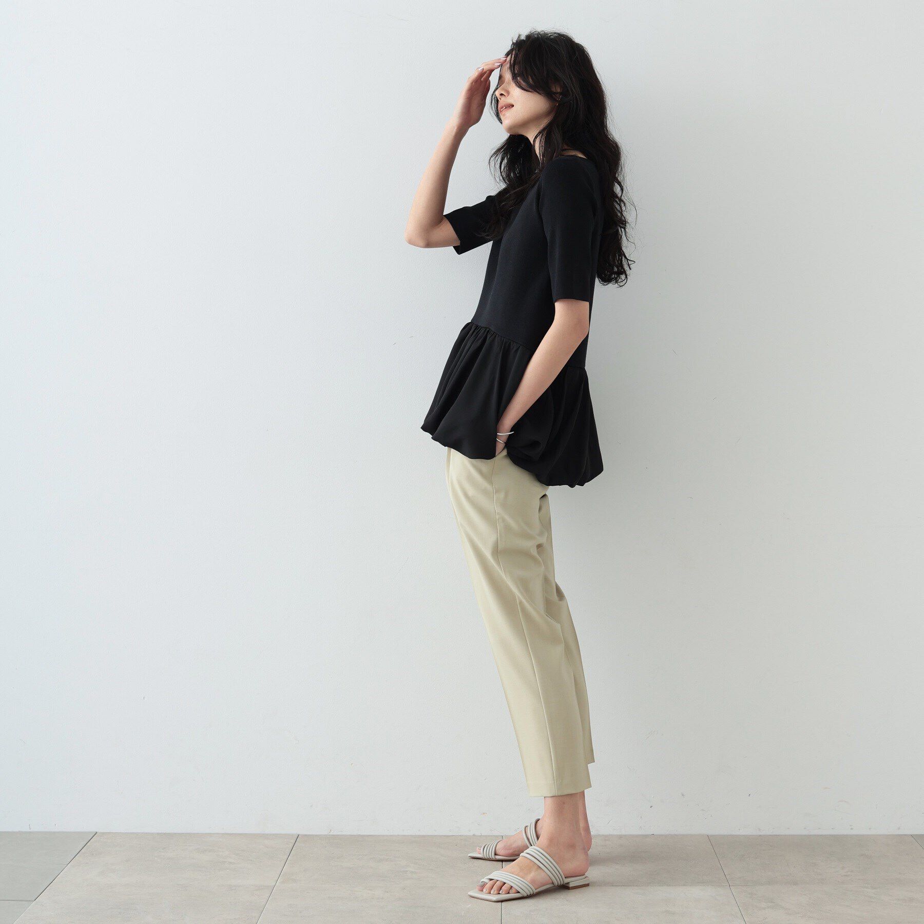 GALLEST「イージーテーパードパンツ」|その他|