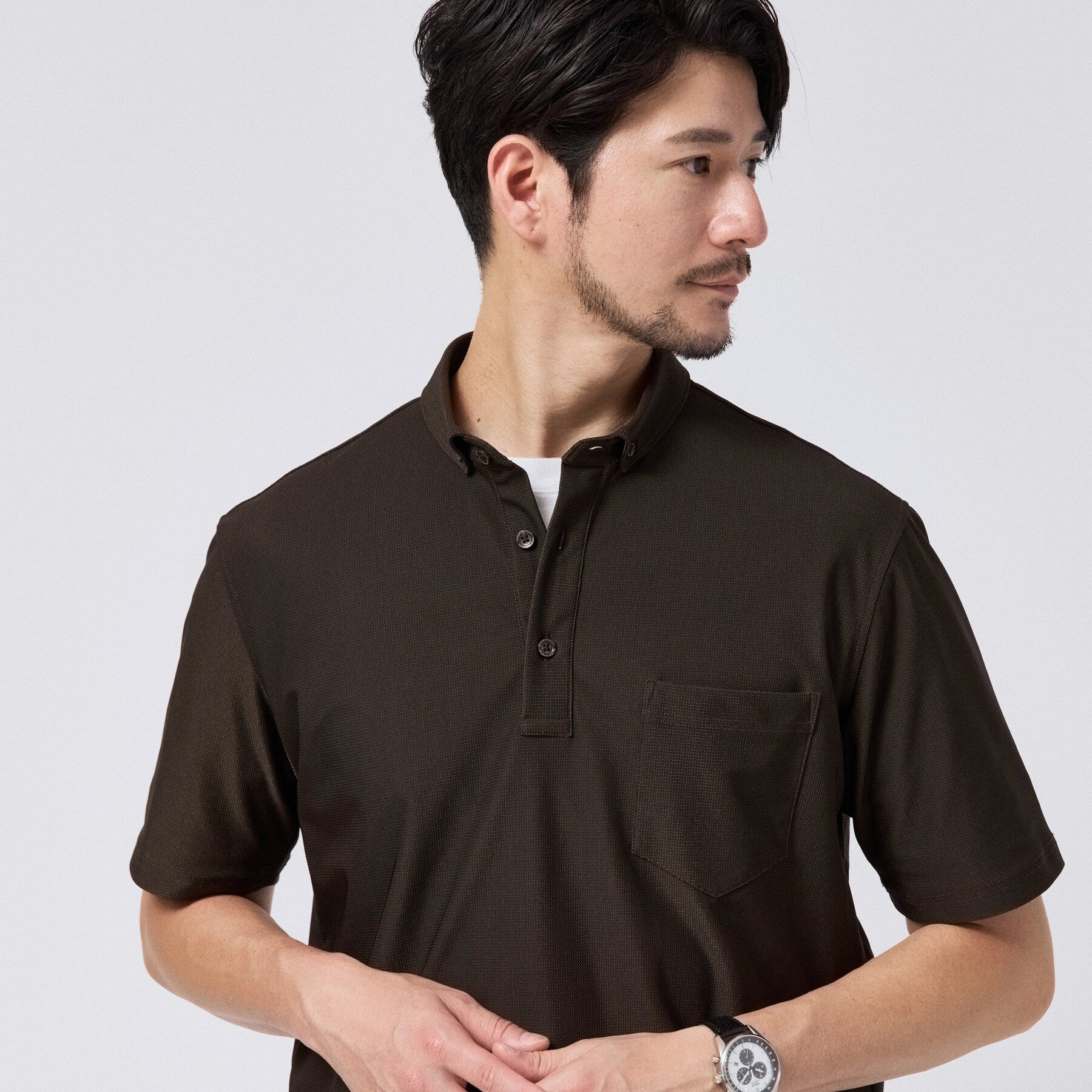 TAKEO KIKUCHI「【通気性】AIR TOOL ポロシャツ」|ポロシャツ|