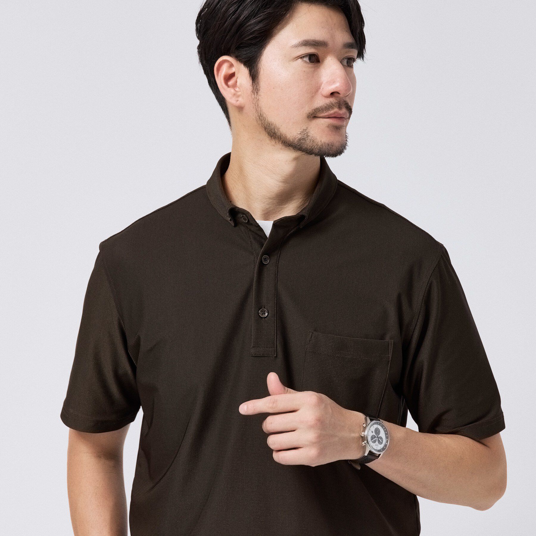 TAKEO KIKUCHI「【通気性】AIR TOOL ポロシャツ」|ポロシャツ|