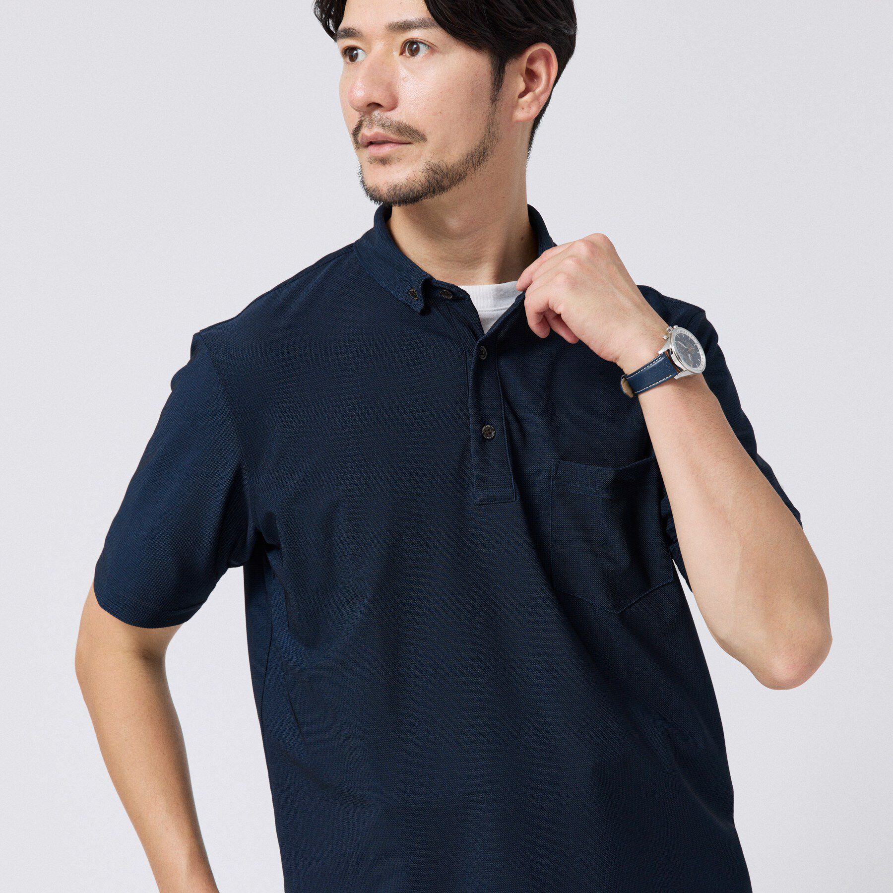 TAKEO KIKUCHI「【通気性】AIR TOOL ポロシャツ」|ポロシャツ|