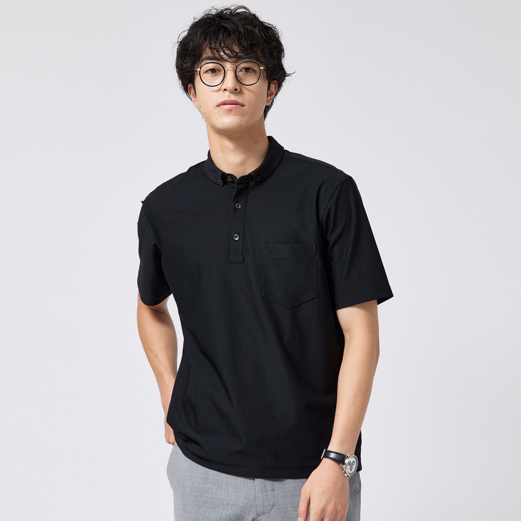 TAKEO KIKUCHI「【通気性】AIR TOOL ポロシャツ」|ポロシャツ|