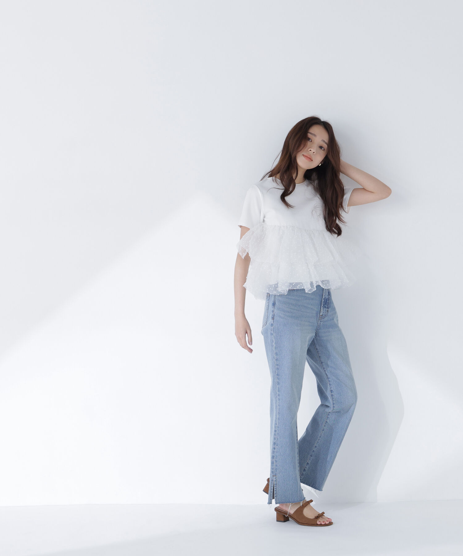  「カットドビーティアードカットソー」|Tシャツ・カットソー|