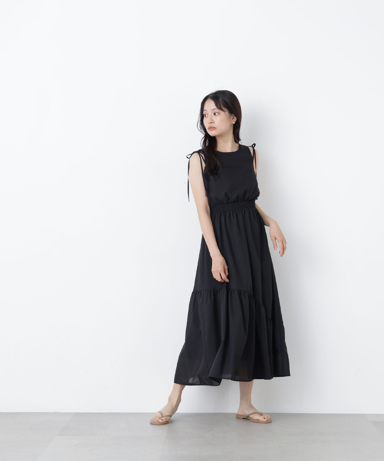  「〈N.〉ショルダーリボンワンピース」|ワンピース|