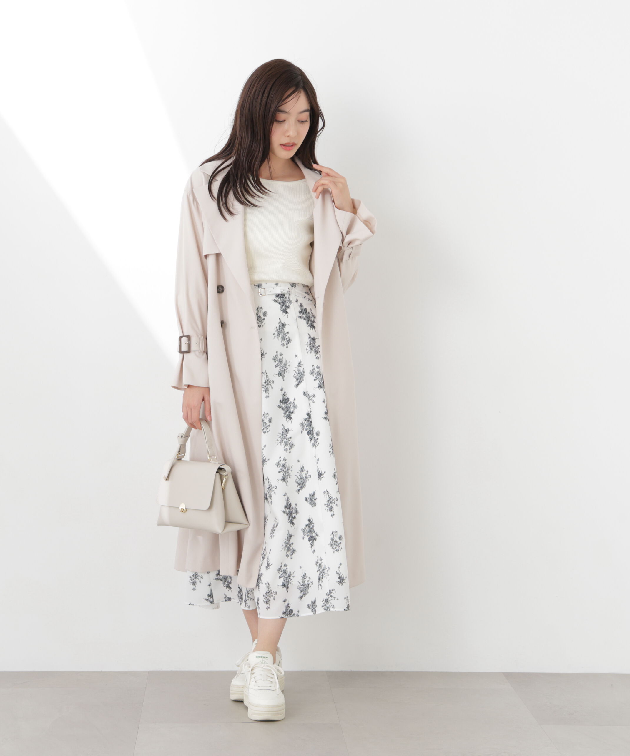 PROPORTION BODY DRESSING「フラワープリントフレアスカート　26SS」|スカート|